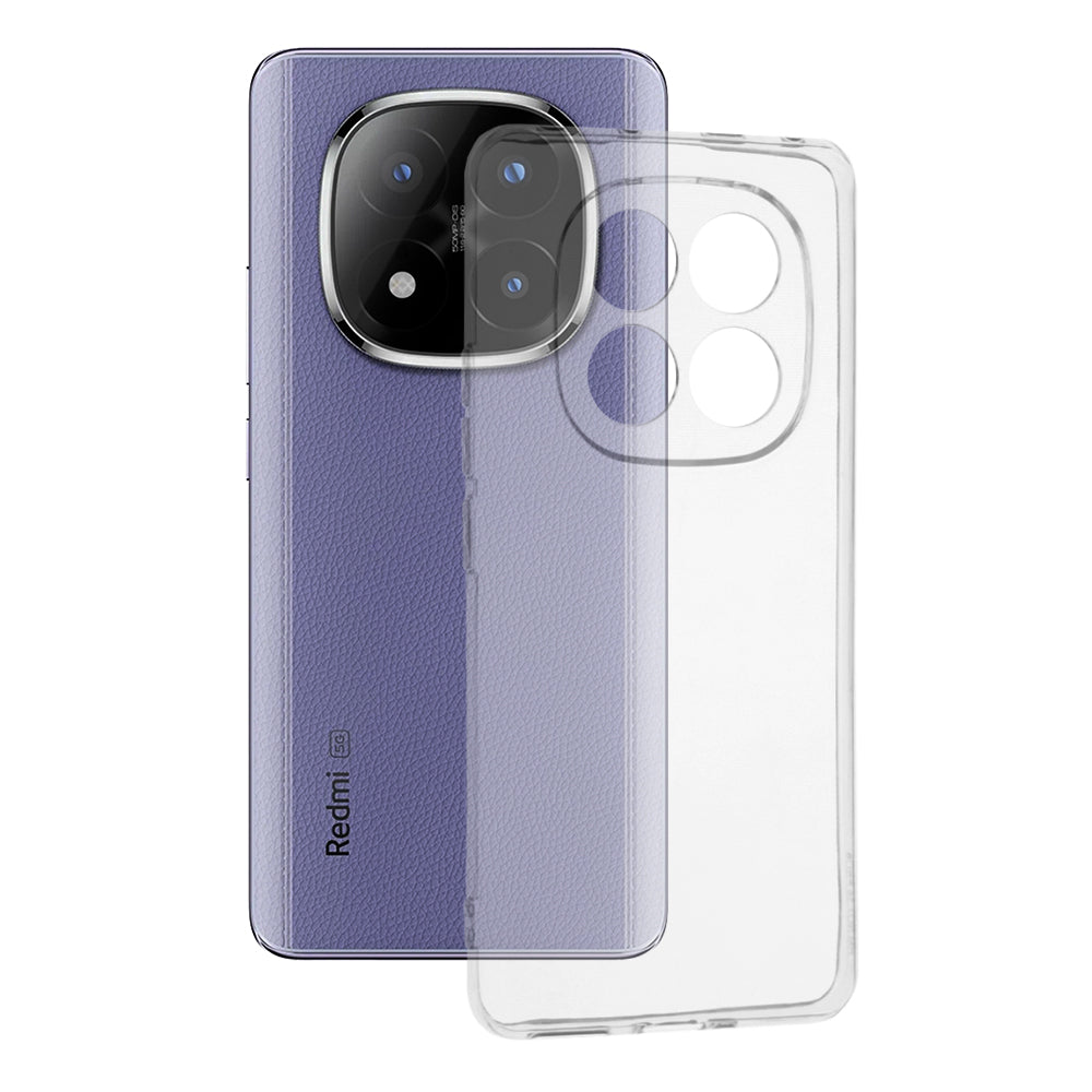 Puzdro pre Xiaomi Redmi Note 14 Pro+ 5G, Techsuit, Priehľadné, Transparentné