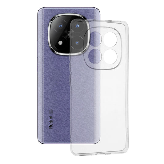 Puzdro pre Xiaomi Redmi Note 14 Pro+ 5G, Techsuit, Priehľadné, Transparentné