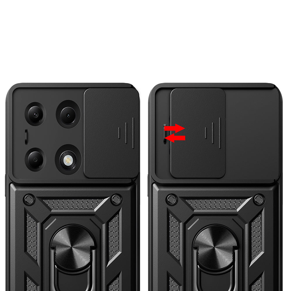 Puzdro pre Xiaomi Redmi Note 14S / Note 13 Pro 4G / Poco M6 Pro 4G, Techsuit, CamShield, Modrá