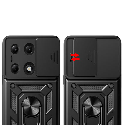 Puzdro pre Xiaomi Redmi Note 14S / Note 13 Pro 4G / Poco M6 Pro 4G, Techsuit, CamShield, Modrá