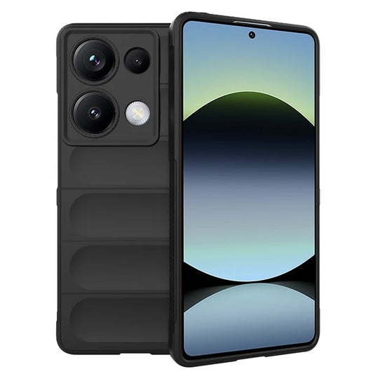 Puzdro pre Xiaomi Redmi Note 14S, Techsuit, Magic Shield, Čierne