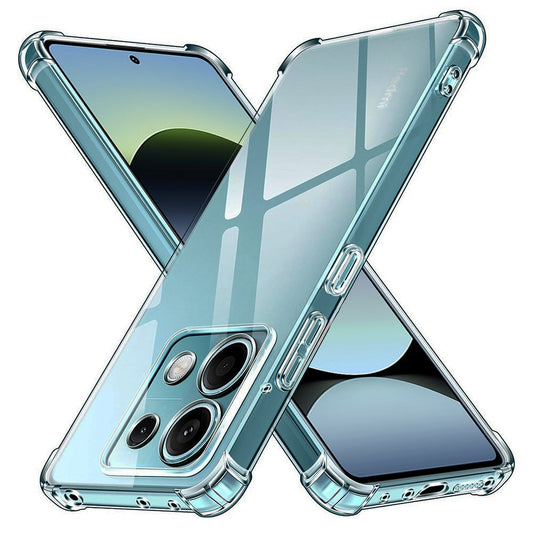 Puzdro pre Xiaomi Redmi Note 14S, Techsuit, Odolné proti nárazom, Priehľadné