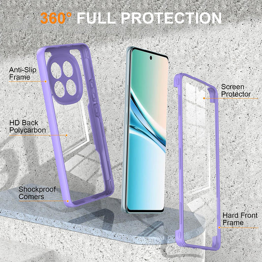 Case for Xiaomi Redmi Note 15 4G, Techsuit, ColorVerse 360, Purple