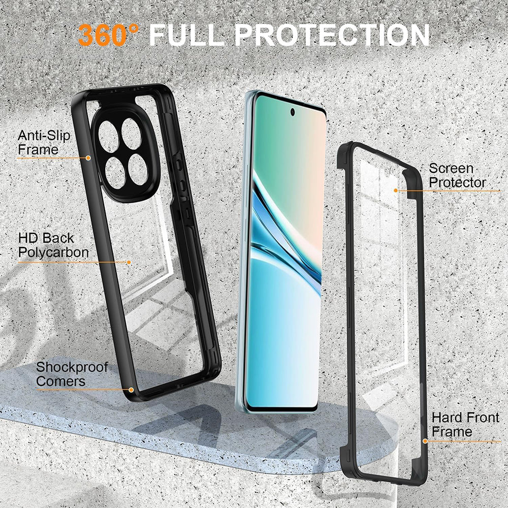 Puzdro pre Xiaomi Redmi Note 15 4G, Techsuit, ColorVerse 360, Čierne