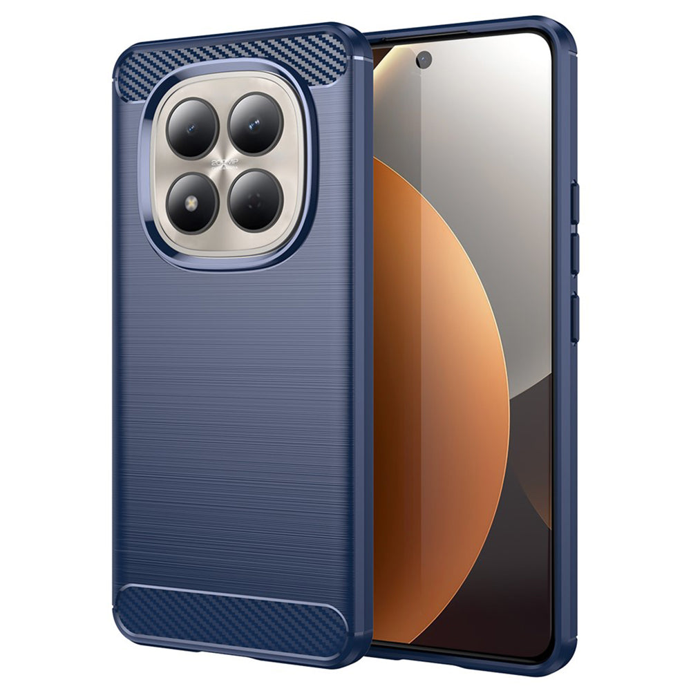 Puzdro pre Xiaomi Redmi Note 15 Pro 4G, Techsuit, Carbon, Modrá