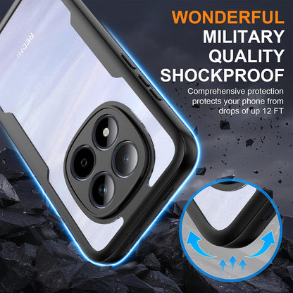 Case for Xiaomi Redmi Note 15 Pro 4G, Techsuit, ColorVerse 360, Black