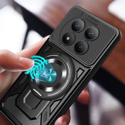 Puzdro pre Xiaomi Redmi Note 15 Pro 4G, Techsuit, RuggedCam, Čierne