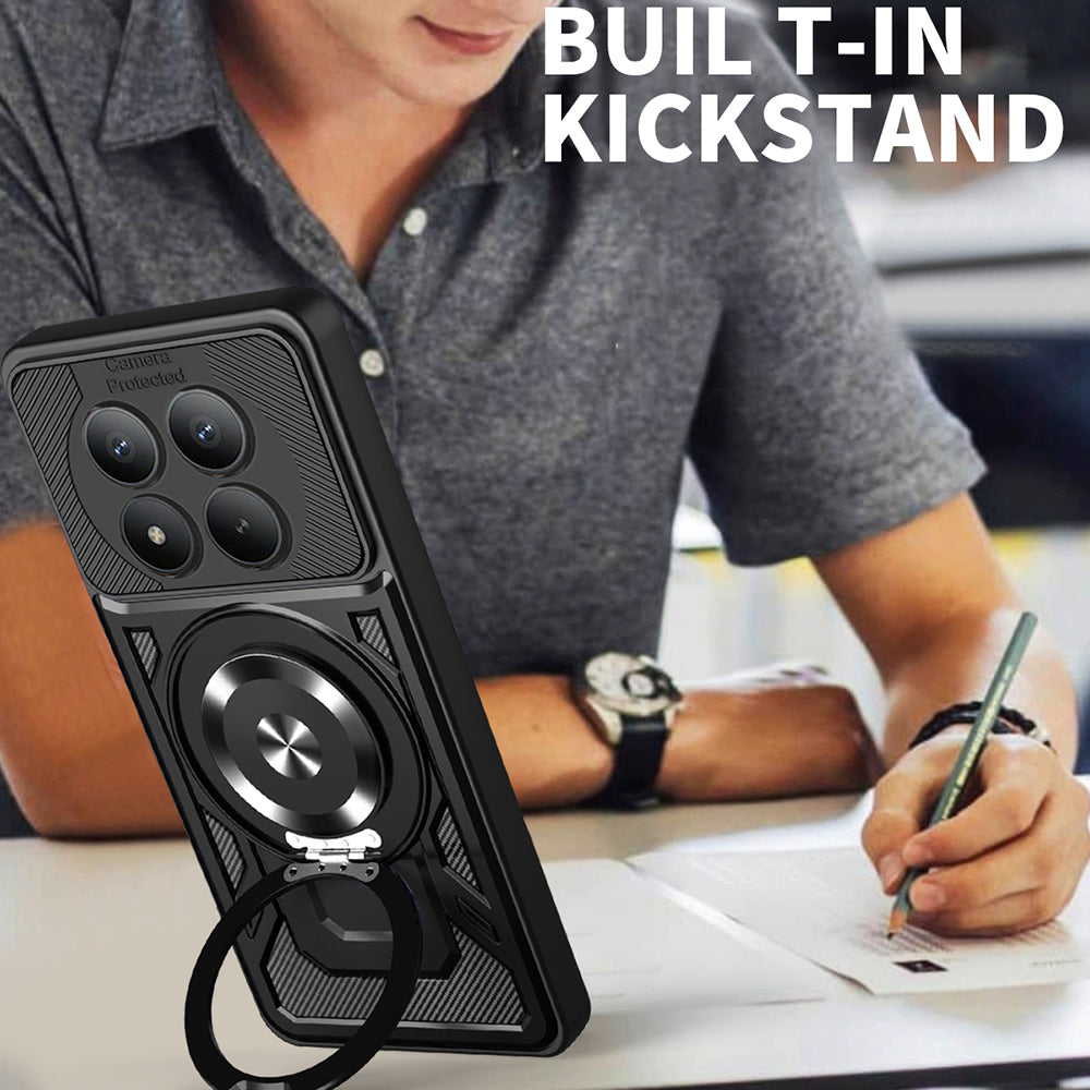 Puzdro pre Xiaomi Redmi Note 15 Pro 4G, Techsuit, RuggedCam, Čierne