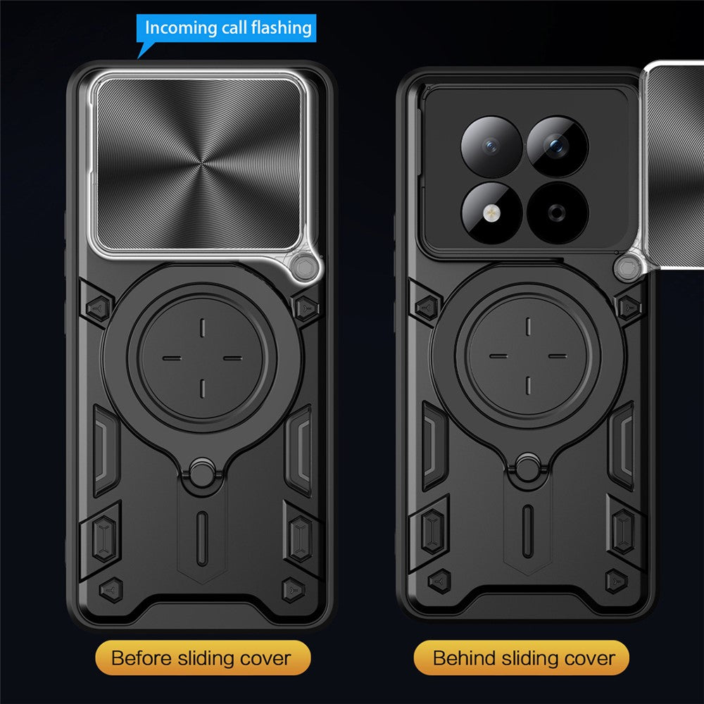 Puzdro pre Xiaomi Redmi Note 15 Pro 5G, Techsuit, CamGuard Pro, Fialové