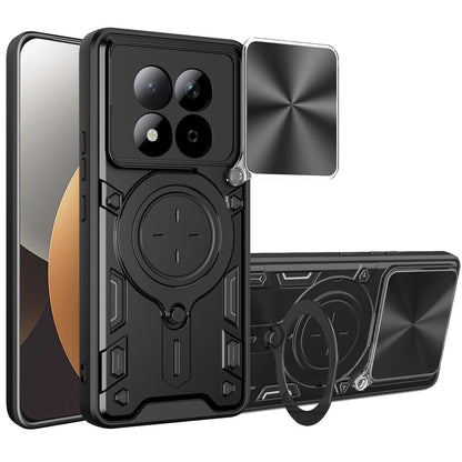 Puzdro pre Xiaomi Redmi Note 15 Pro 5G, Techsuit, CamGuard Pro, Čierne