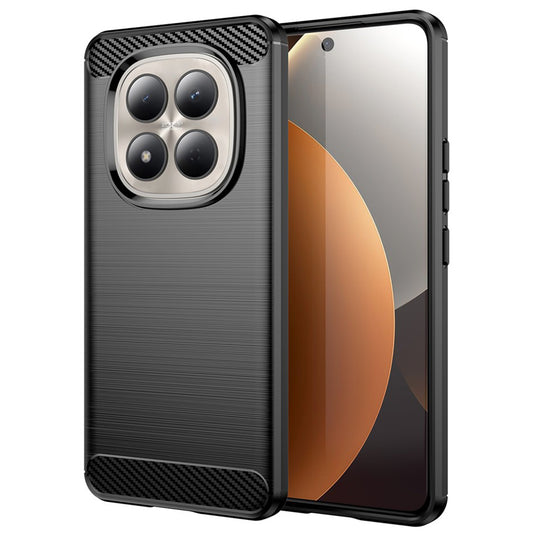 Puzdro pre Xiaomi Redmi Note 15 Pro 5G, Techsuit, Carbon, Čierne