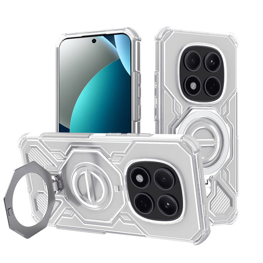 Puzdro pre Xiaomi Redmi Note 15 Pro 5G, Techsuit, Carbon Shield Pro, Biela