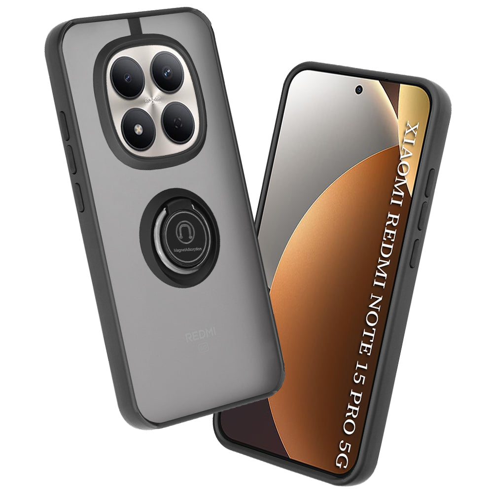 Puzdro pre Xiaomi Redmi Note 15 Pro 5G, Techsuit, Glinth, Čierne