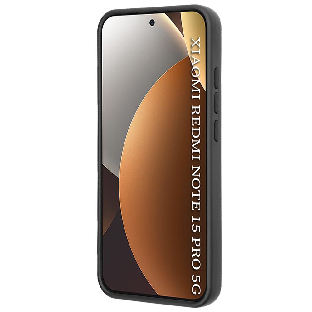 Puzdro pre Xiaomi Redmi Note 15 Pro 5G, Techsuit, Glinth, Čierne
