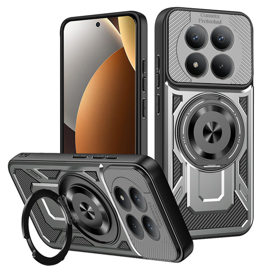 Case for Xiaomi Redmi Note 15 Pro 5G, Techsuit, RuggedCam, Gray