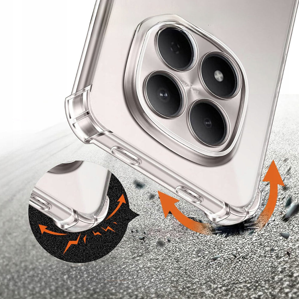 Puzdro pre Xiaomi Redmi Note 15 Pro 5G, Techsuit, Shockproof Clear, Transparent