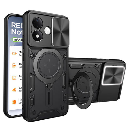 Puzdro pre Xiaomi Redmi Note 17 4G / Note 17 5G, Techsuit, CamGuard Pro, čierne