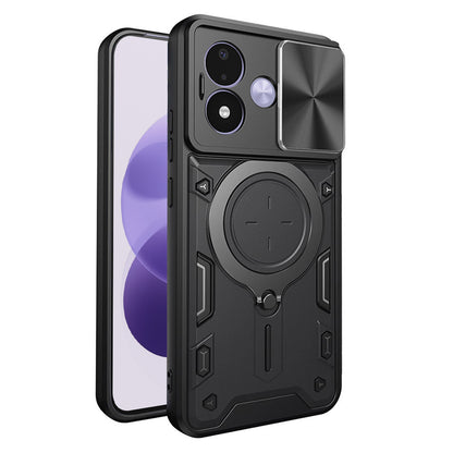 Puzdro pre Xiaomi Redmi Note 17 4G / Note 17 5G, Techsuit, CamGuard Pro, čierne