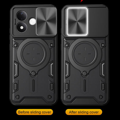 Puzdro pre Xiaomi Redmi Note 17 4G / Note 17 5G, Techsuit, CamGuard Pro, čierne