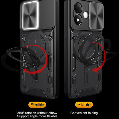 Puzdro pre Xiaomi Redmi Note 17 4G / Note 17 5G, Techsuit, CamGuard Pro, červené