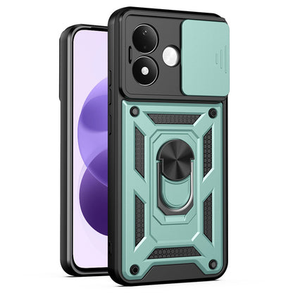 Puzdro pre Xiaomi Redmi Note 17 4G / Note 17 5G, Techsuit, CamShield, zelené