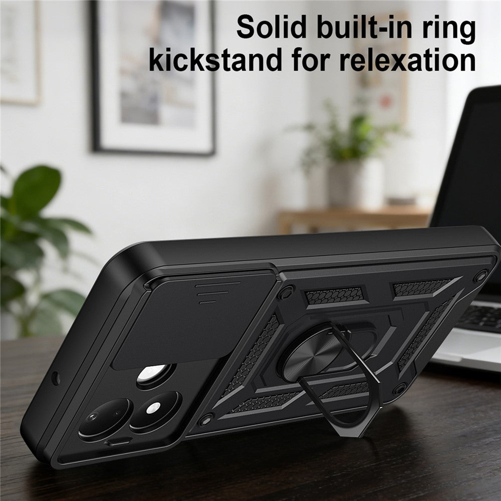 Puzdro pre Xiaomi Redmi Note 17 4G / Note 17 5G, Techsuit, CamShield, zelené