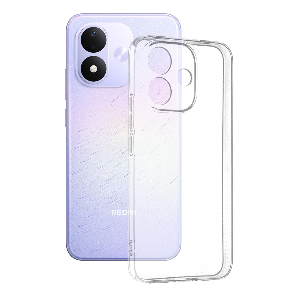 Puzdro pre Xiaomi Redmi Note 17 4G / Note 17 5G, Techsuit, Clear, priehľadné