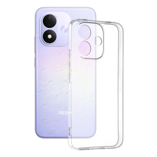 Case for Xiaomi Redmi Note 17 4G / Note 17 5G, Techsuit, Clear, Transparent