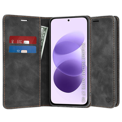 Puzdro pre Xiaomi Redmi Note 17 4G / Note 17 5G, Techsuit, Confy, čierne