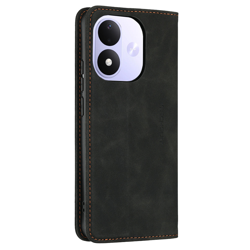Puzdro pre Xiaomi Redmi Note 17 4G / Note 17 5G, Techsuit, Confy, čierne
