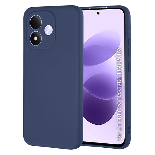 Puzdro pre Xiaomi Redmi Note 17 4G / Note 17 5G, Techsuit, SoftFlex, tmavomodré