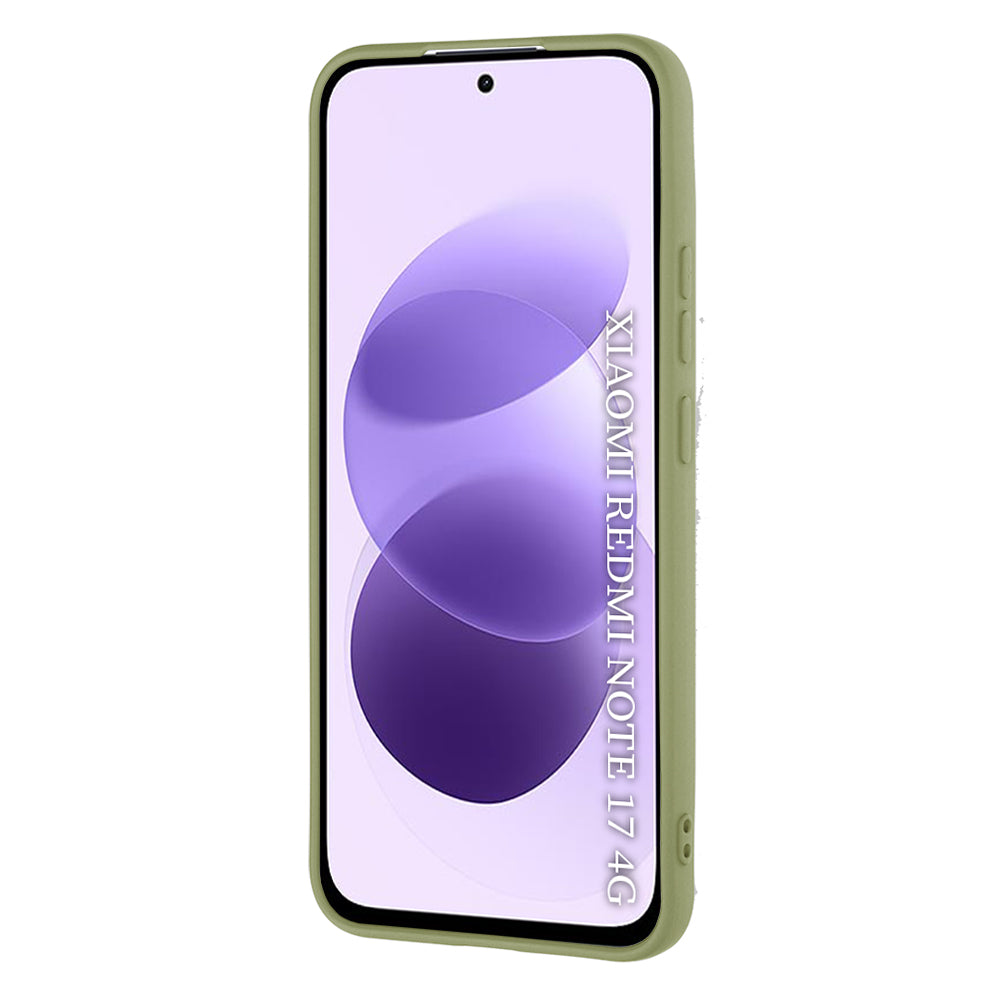 Puzdro na Xiaomi Redmi Note 17 4G / Note 17 5G, Techsuit, SoftFlex, Matcha