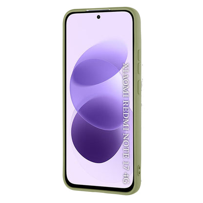 Puzdro na Xiaomi Redmi Note 17 4G / Note 17 5G, Techsuit, SoftFlex, Matcha