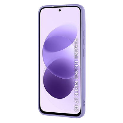 Puzdro pre Xiaomi Redmi Note 17 4G / Note 17 5G, Techsuit, SoftFlex, svetlofialové