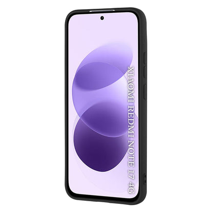 Puzdro pre Xiaomi Redmi Note 17 4G / Note 17 5G, Techsuit, SoftFlex, Čierna