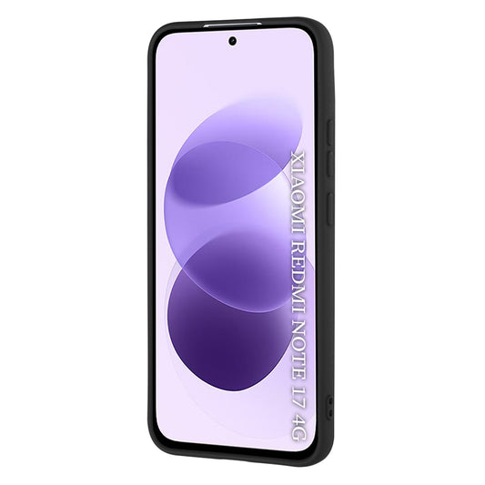 Puzdro pre Xiaomi Redmi Note 17 4G / Note 17 5G, Techsuit, SoftFlex, Čierna