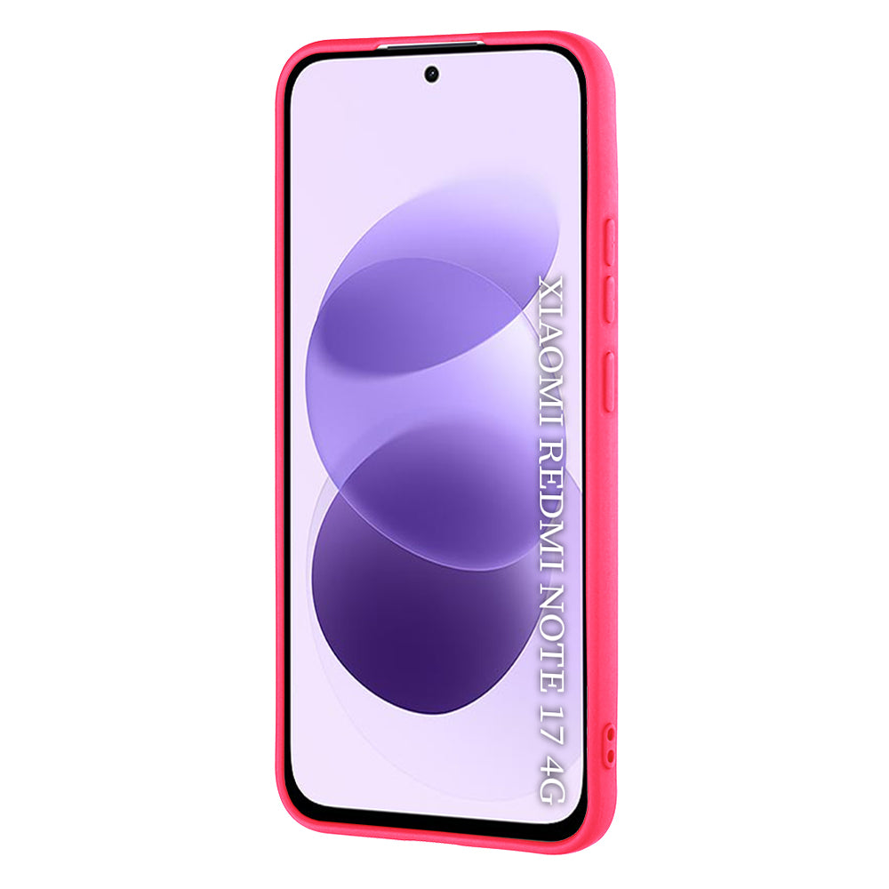 Puzdro pre Xiaomi Redmi Note 17 4G / Note 17 5G, Techsuit, SoftFlex, tmavoružové