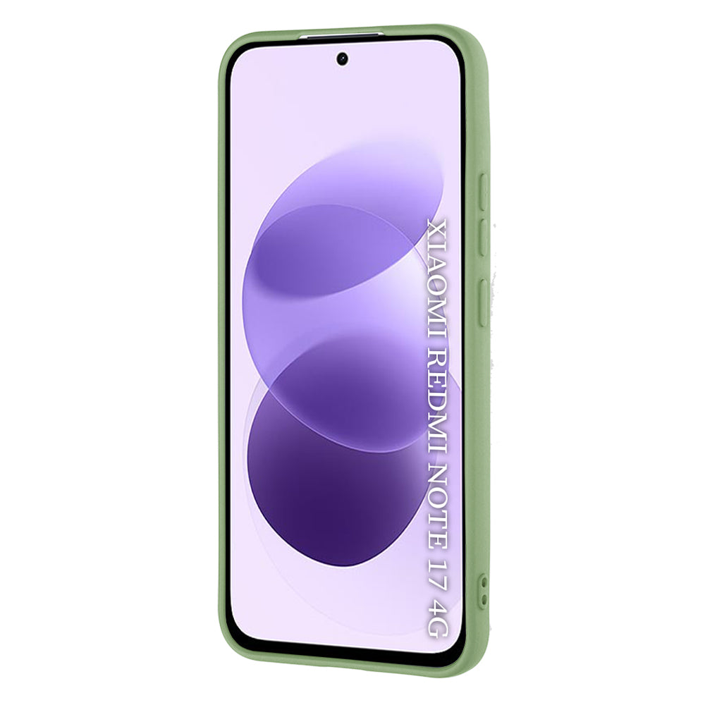 Puzdro pre Xiaomi Redmi Note 17 4G / Note 17 5G, Techsuit, SoftFlex, svetlozelené