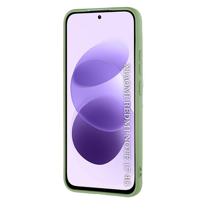 Puzdro pre Xiaomi Redmi Note 17 4G / Note 17 5G, Techsuit, SoftFlex, svetlozelené