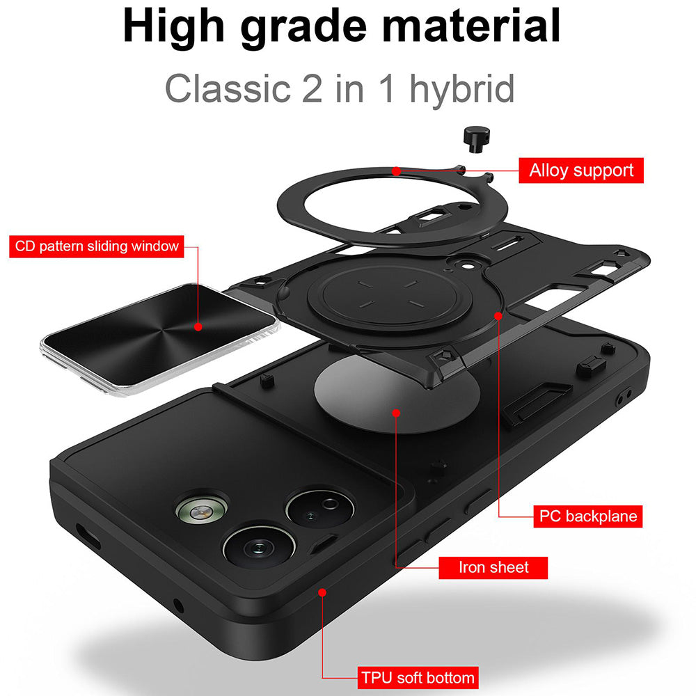 Puzdro na Xiaomi Redmi Note 17 Pro Max, Techsuit, CamGuard Pro, modré