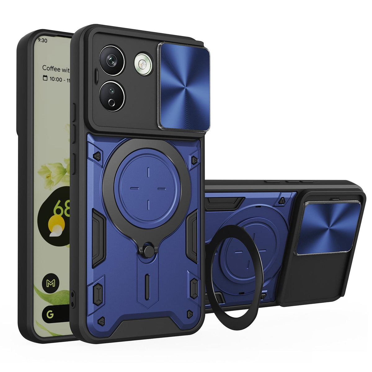 Puzdro na Xiaomi Redmi Note 17 Pro Max, Techsuit, CamGuard Pro, modré