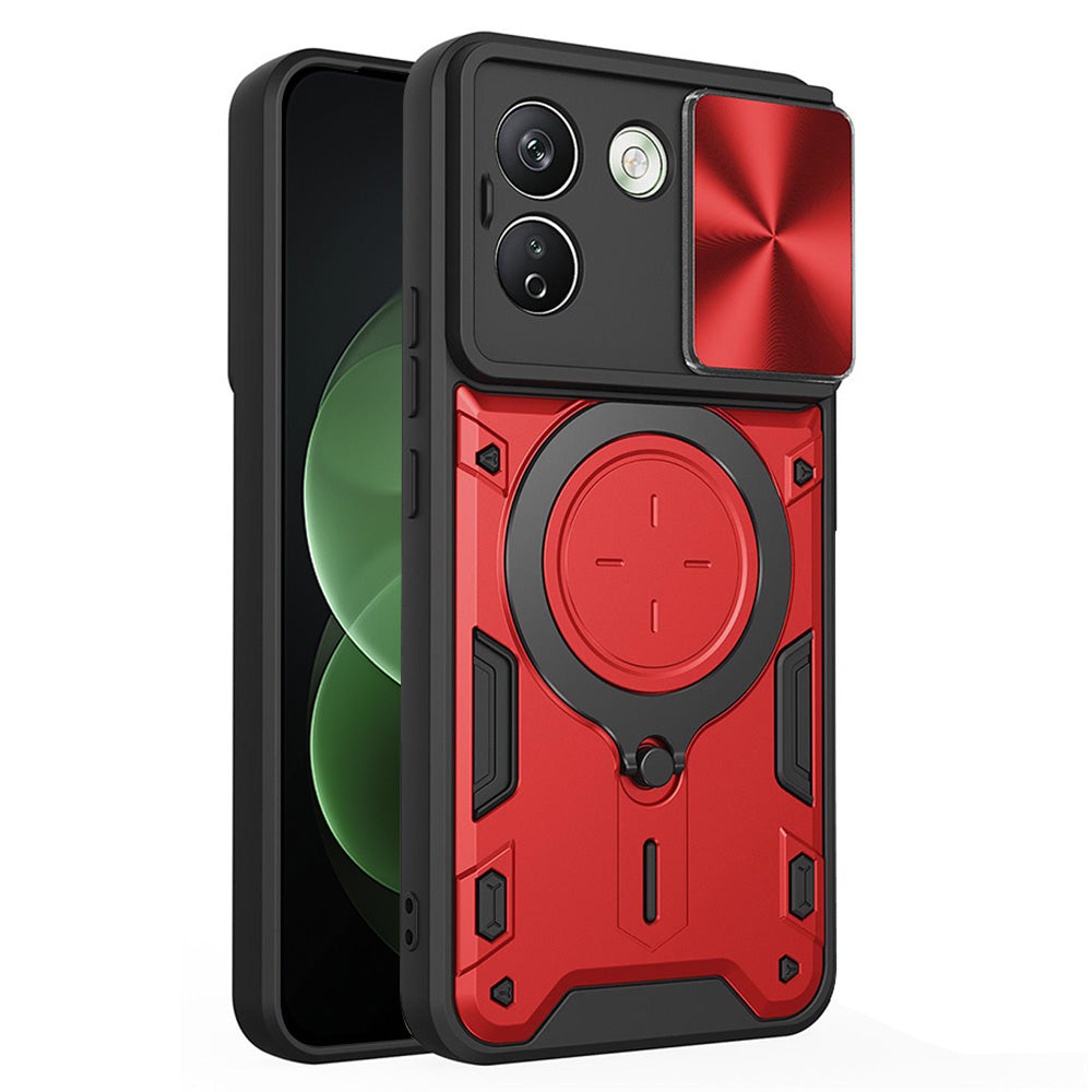 Puzdro na Xiaomi Redmi Note 17 Pro Max, Techsuit, CamGuard Pro, červené