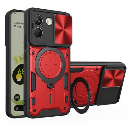 Puzdro na Xiaomi Redmi Note 17 Pro Max, Techsuit, CamGuard Pro, červené