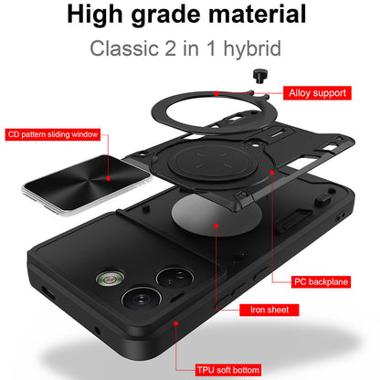 Puzdro na Xiaomi Redmi Note 17 Pro Max, Techsuit, CamGuard Pro, červené
