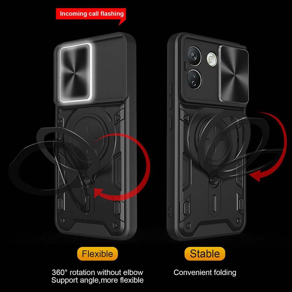 Puzdro na Xiaomi Redmi Note 17 Pro Max, Techsuit, CamGuard Pro, červené