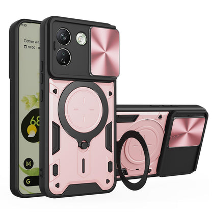 Puzdro na Xiaomi Redmi Note 17 Pro Max, Techsuit, CamGuard Pro, ružovozlaté