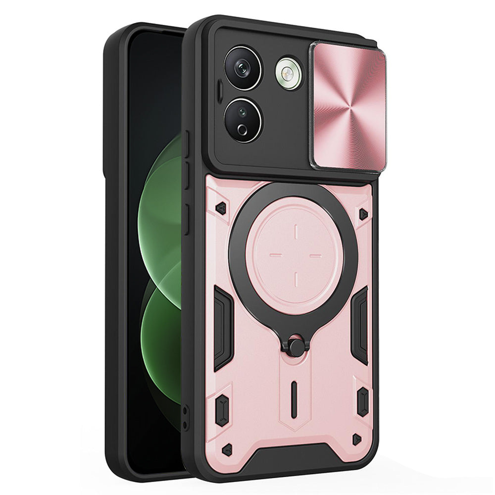 Puzdro na Xiaomi Redmi Note 17 Pro Max, Techsuit, CamGuard Pro, ružovozlaté