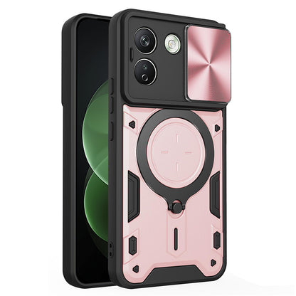 Puzdro na Xiaomi Redmi Note 17 Pro Max, Techsuit, CamGuard Pro, ružovozlaté