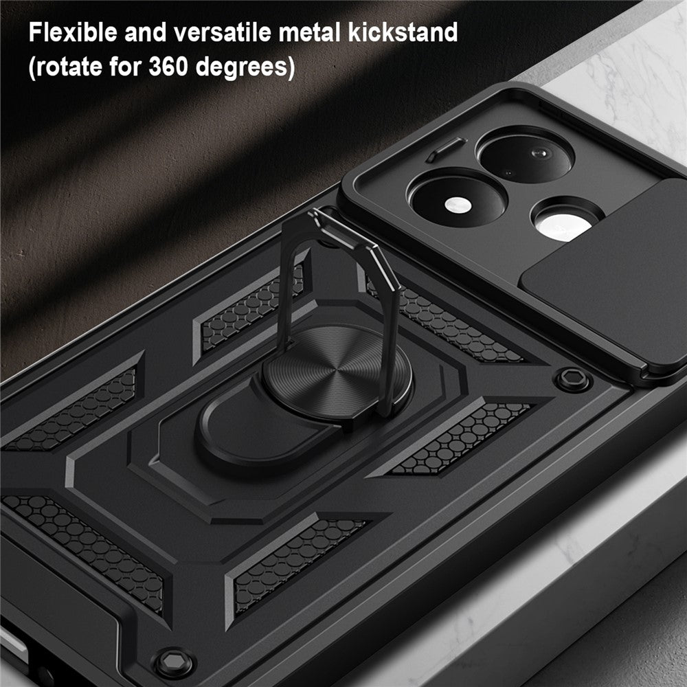 Puzdro na Xiaomi Redmi Note 17 Pro Max, Techsuit, CamShield, čierne