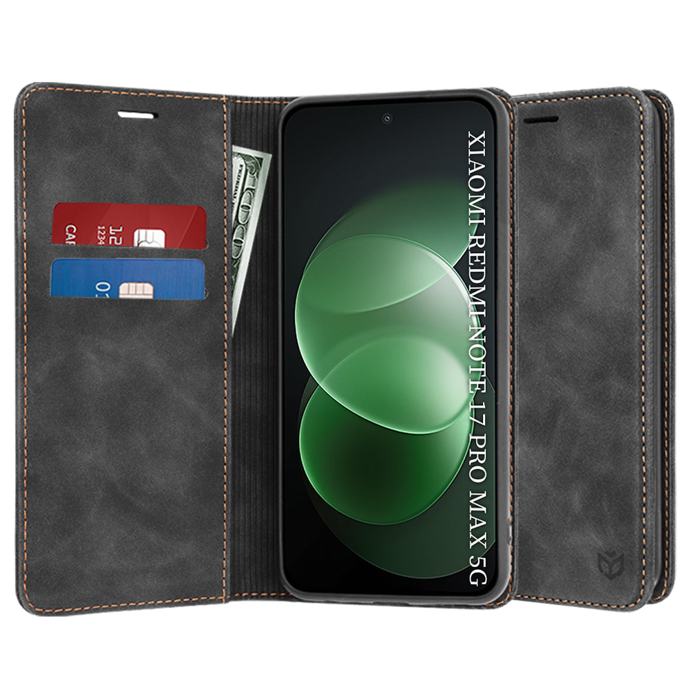 Puzdro na Xiaomi Redmi Note 17 Pro Max, Techsuit, Confy, čierne